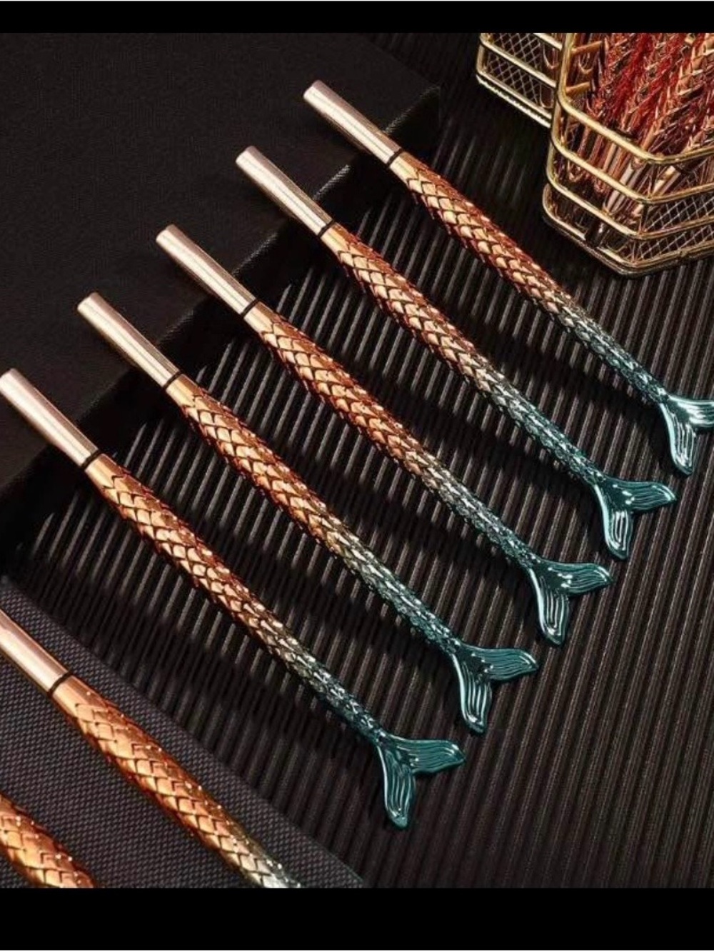4pcs Mermaid Tale Pens